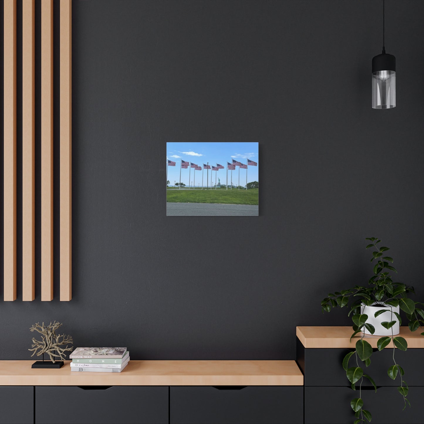 Statue of Liberty Canvas Wall Art - Patriotic Decor