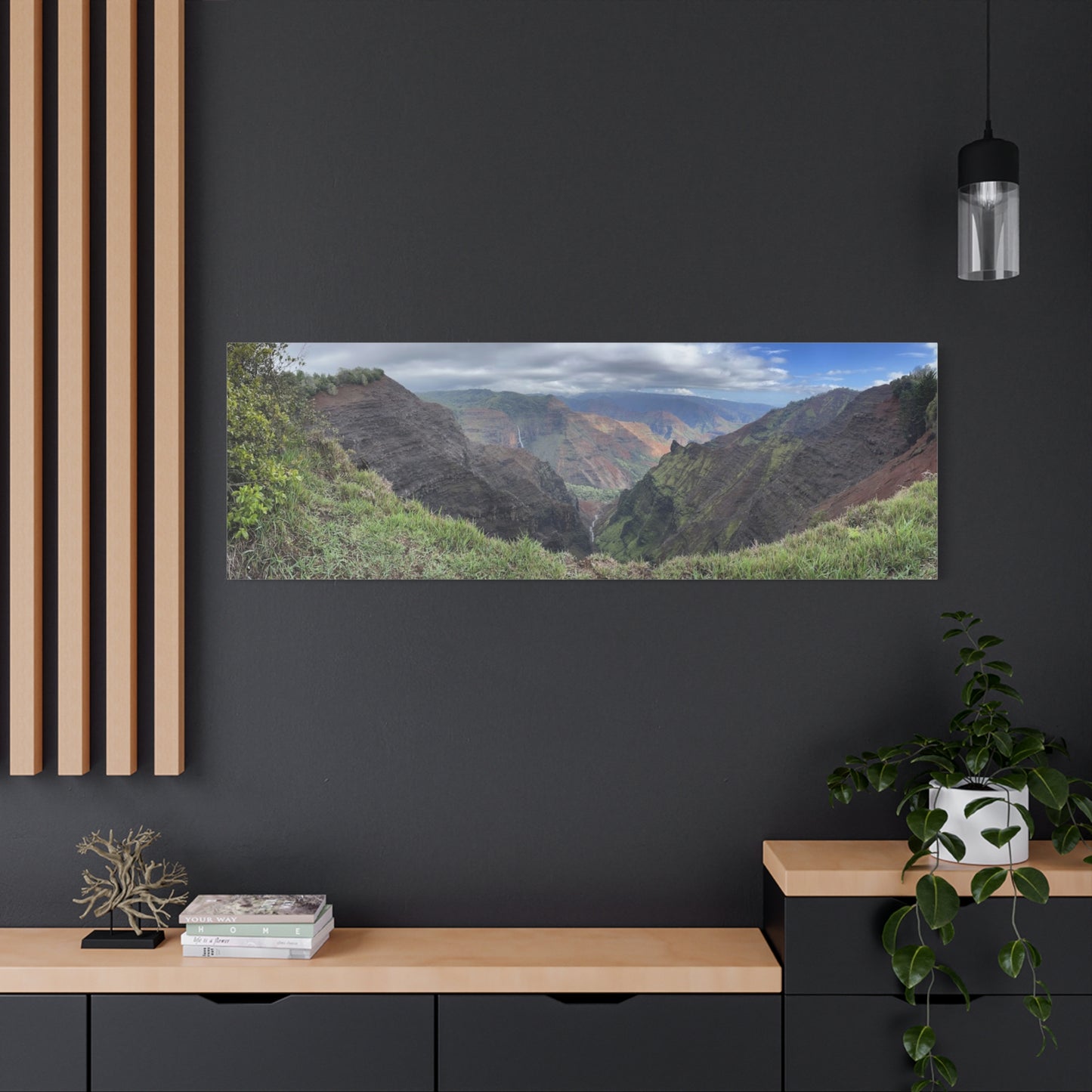 Waimea Canyon Hawaii Canvas Wall Art