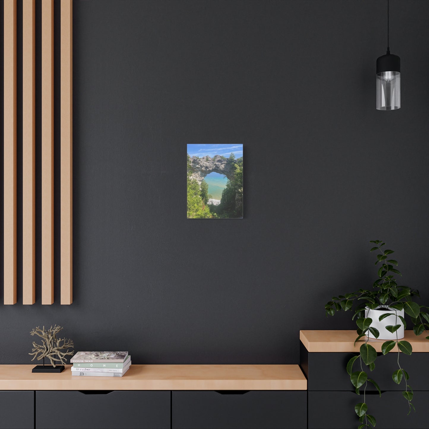 Scenic Nature Canvas - Arch Rock Artwork
