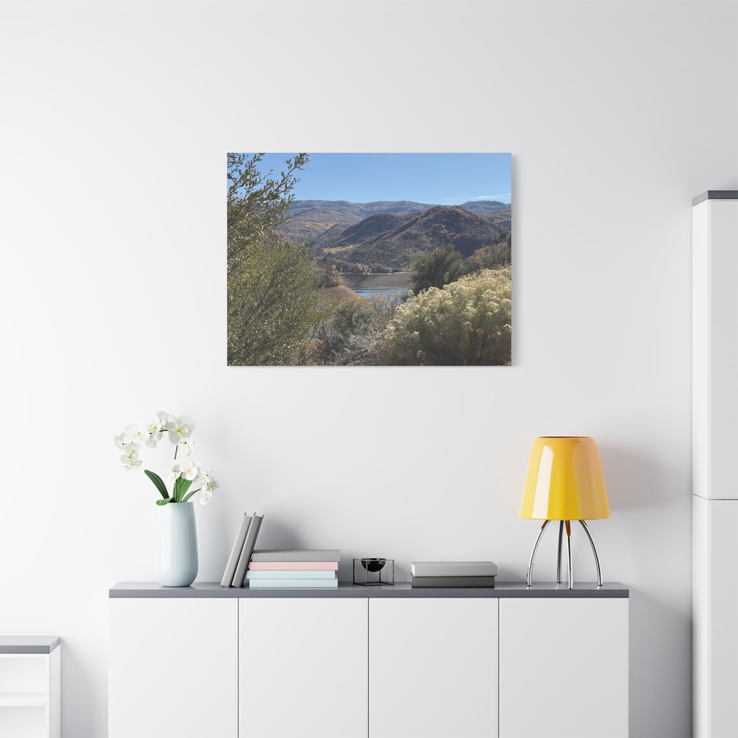 Serene Landscape Canvas Wall Art - Tranquil Nature Scene for Home Decor
