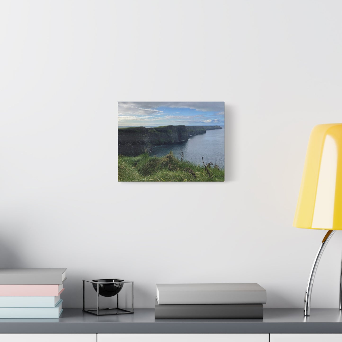 Coastal Cliffs Matte Canvas Wall Art - Tranquil Nature Decor