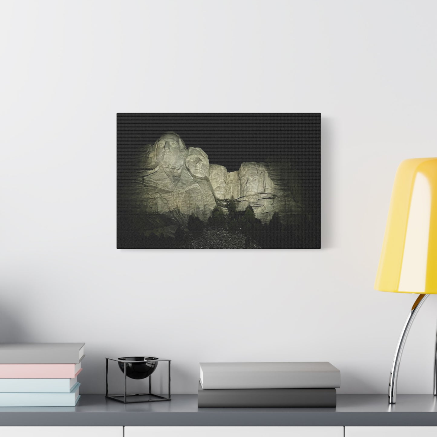 Mount Rushmore Matte Canvas Wall Art - Stretched, 1.25"