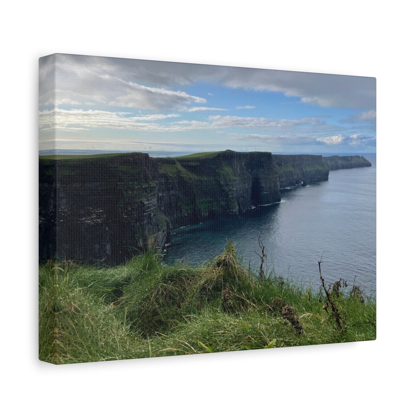 Coastal Cliffs Matte Canvas Wall Art - Tranquil Nature Decor
