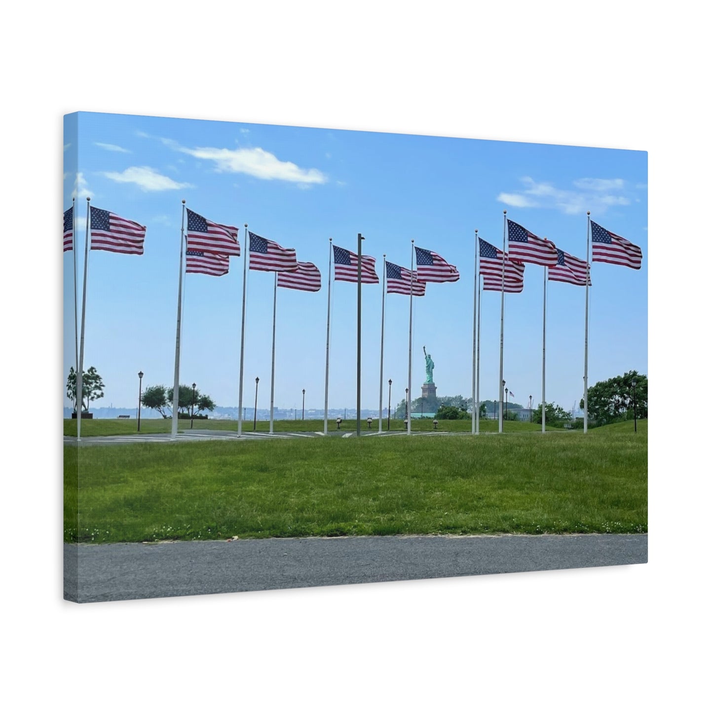 Statue of Liberty Canvas Wall Art - Patriotic Decor