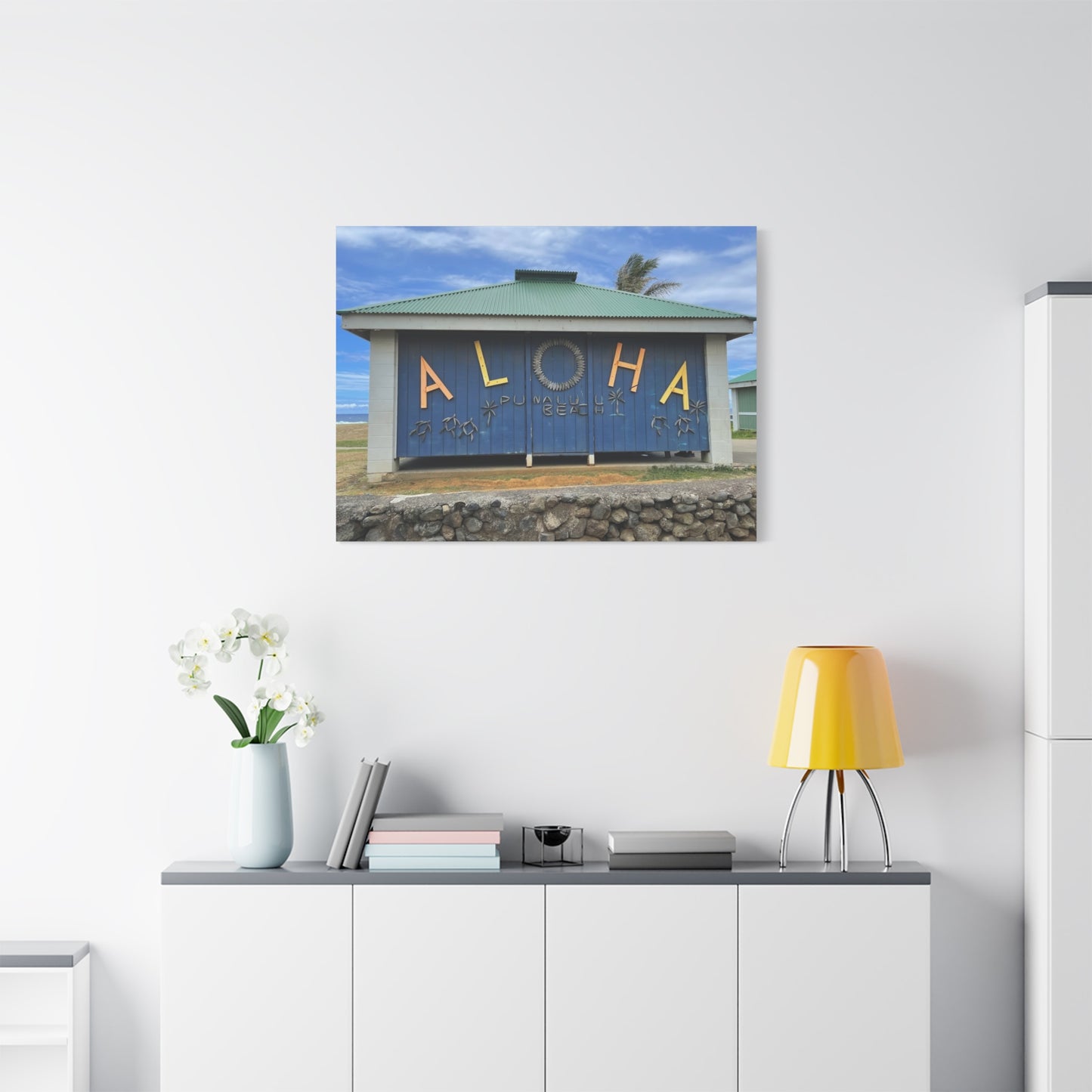 Aloha Beach Gallery Canvas Art | Tropical Home Decor