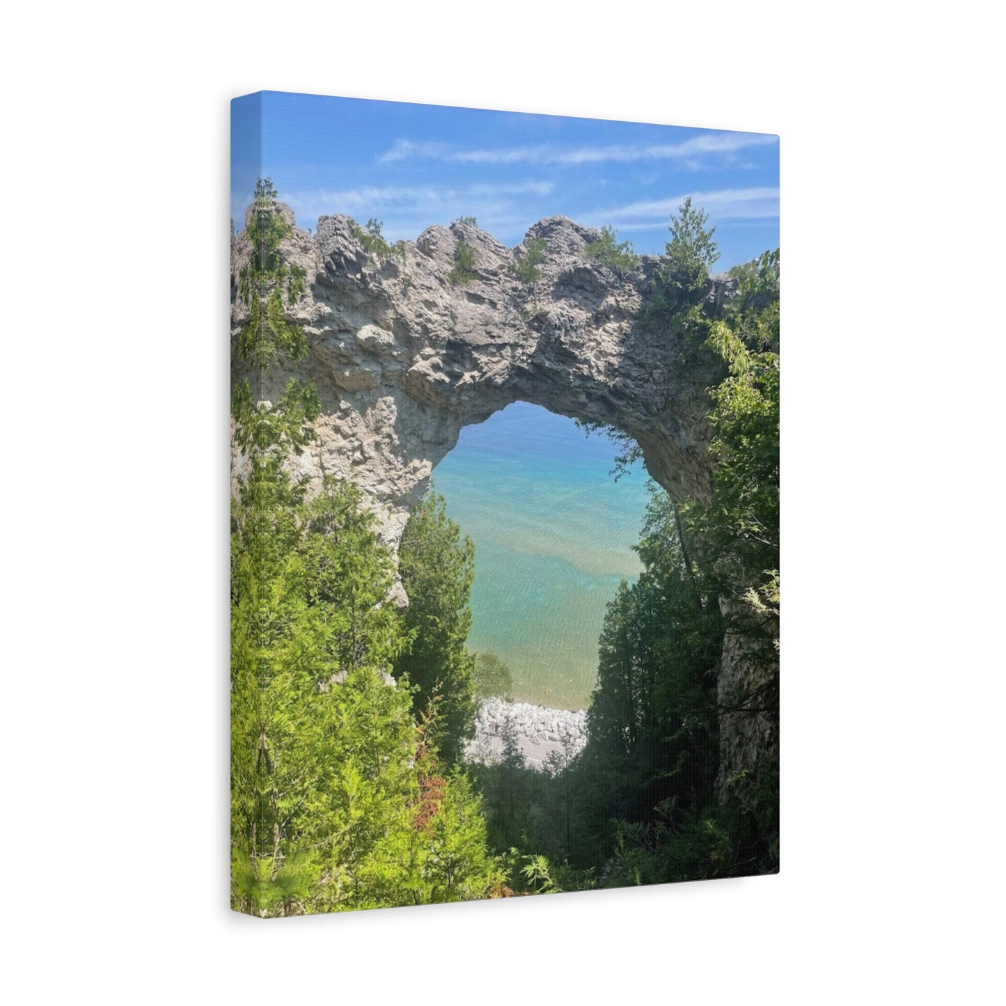 Scenic Nature Canvas - Arch Rock Artwork