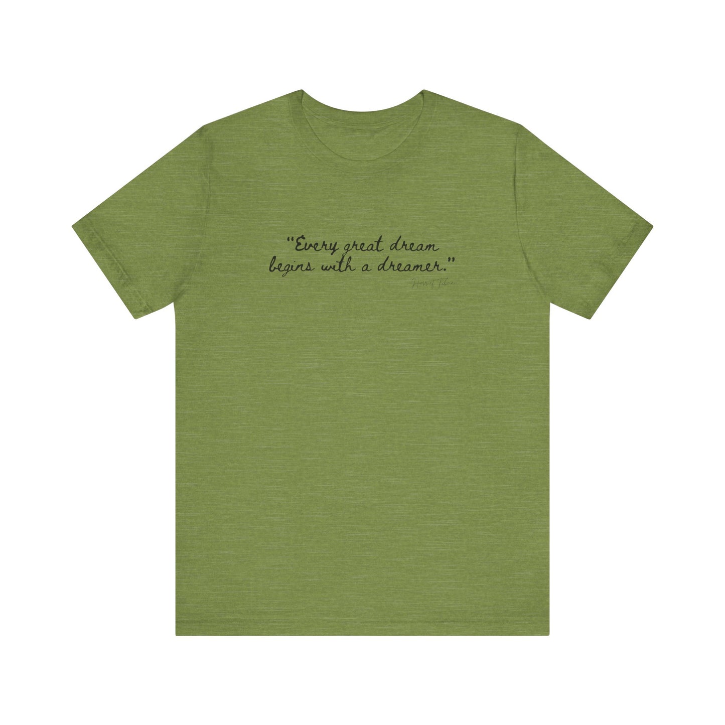 Inspirational Dreamer Tee - Unisex Jersey Short Sleeve T-Shirt