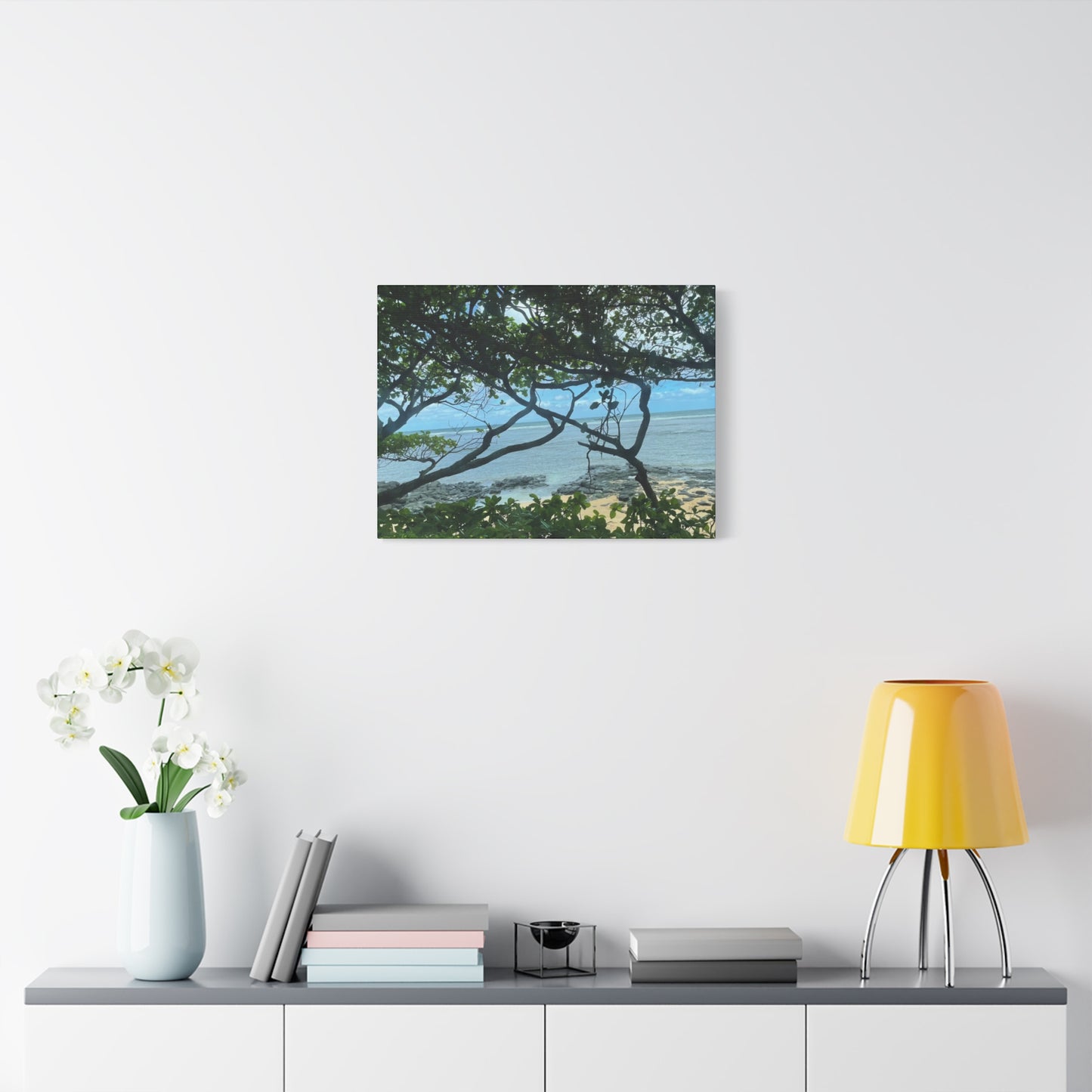 Serene Coastal Canvas Art Print - 1.25" Stretched Wall Décor