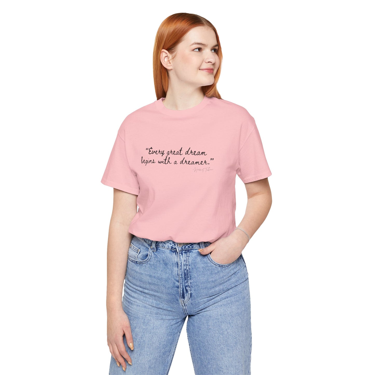 Inspirational Dreamer Tee - Unisex Jersey Short Sleeve T-Shirt