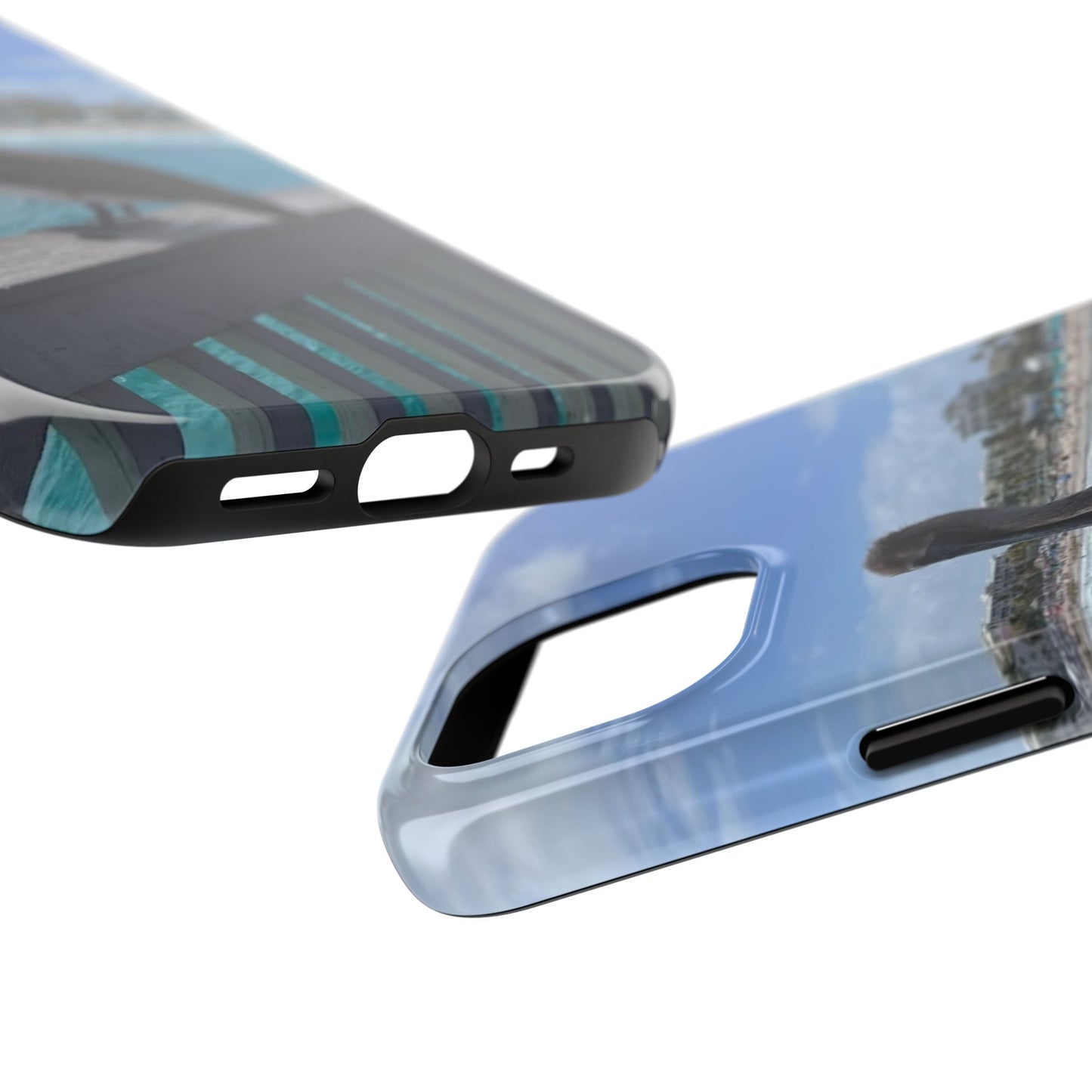 Coastal Pelican Tough Phone Cases - Durable Protection with Ocean Vibe