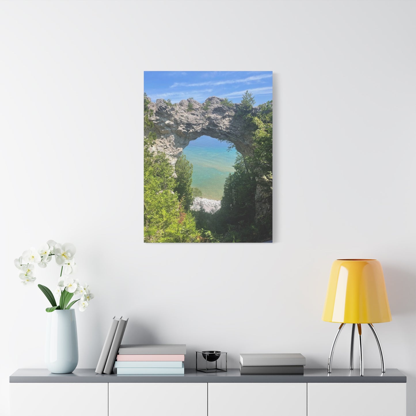 Scenic Nature Canvas - Arch Rock Artwork