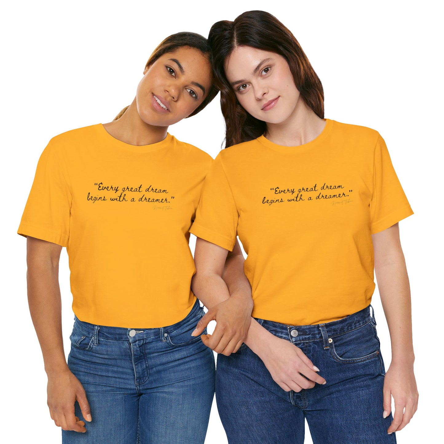Inspirational Dreamer Tee - Unisex Jersey Short Sleeve T-Shirt