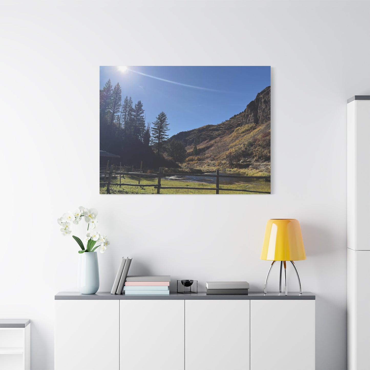 Scenic Nature Canvas Print - Relaxing Landscape Wall Art