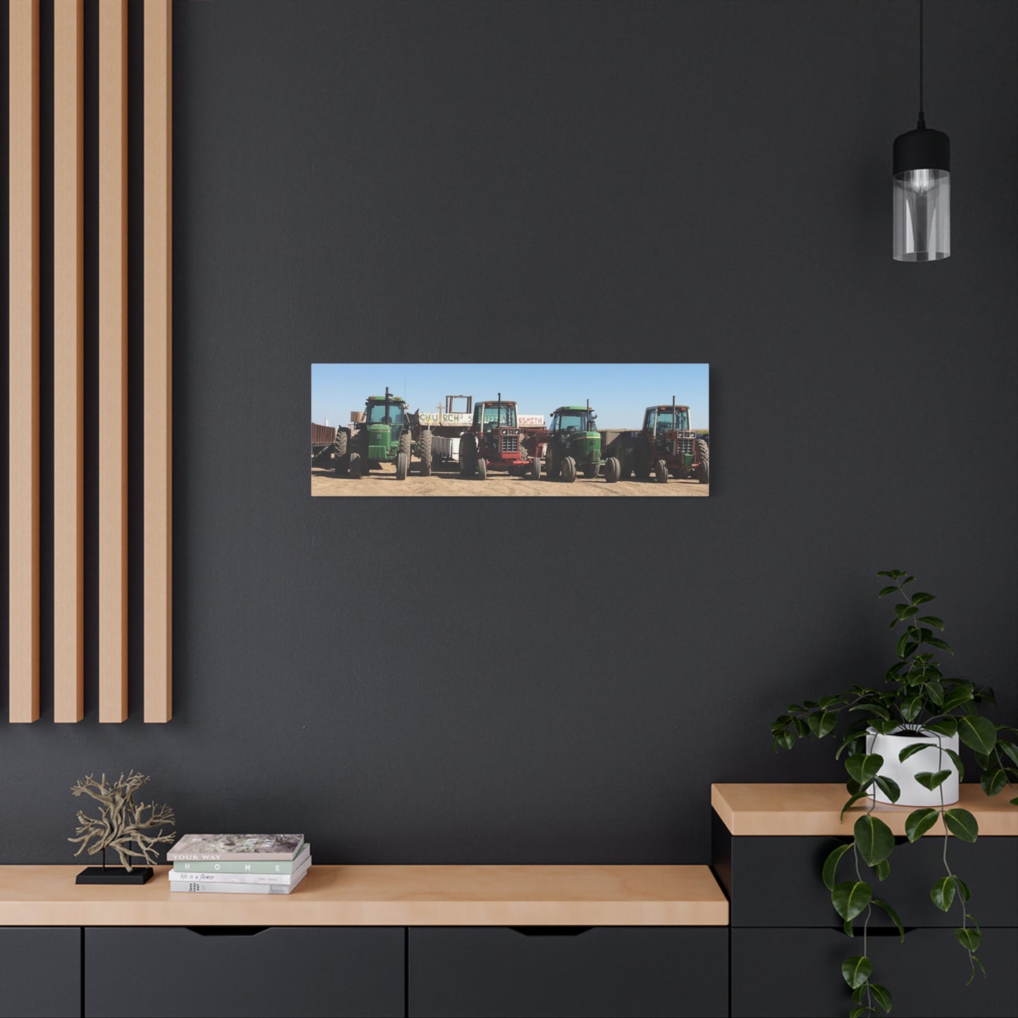 Farming Tractors Canvas Art - Stretched Matte Wall Decor