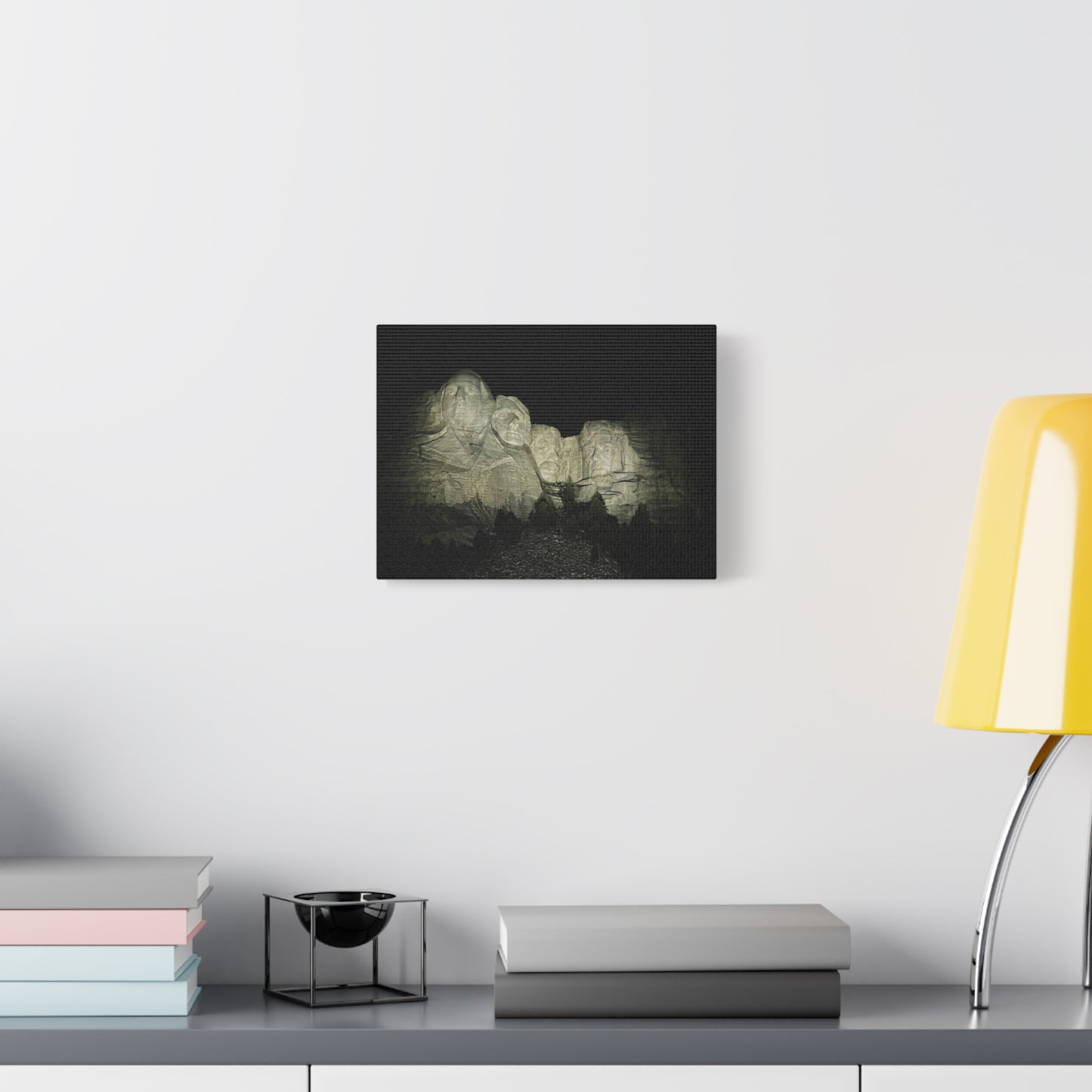 Mount Rushmore Matte Canvas Wall Art - Stretched, 1.25"
