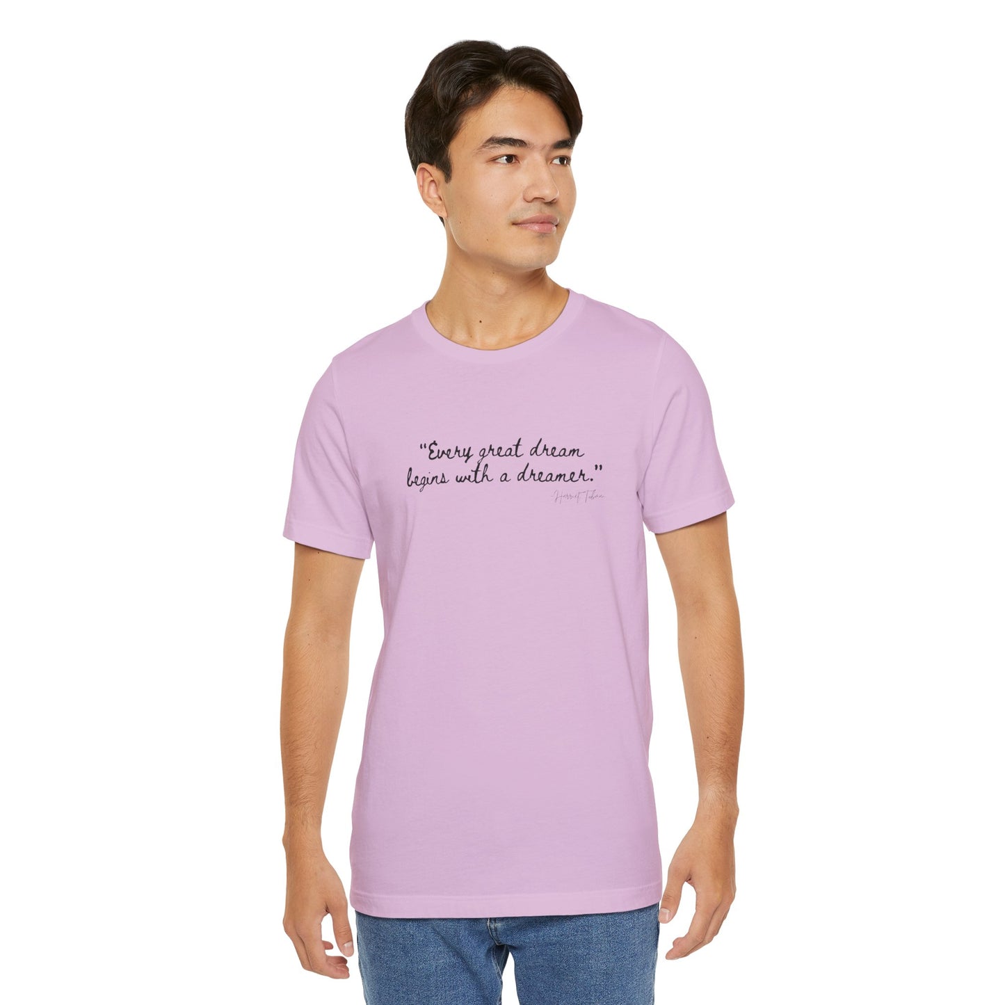 Inspirational Dreamer Tee - Unisex Jersey Short Sleeve T-Shirt