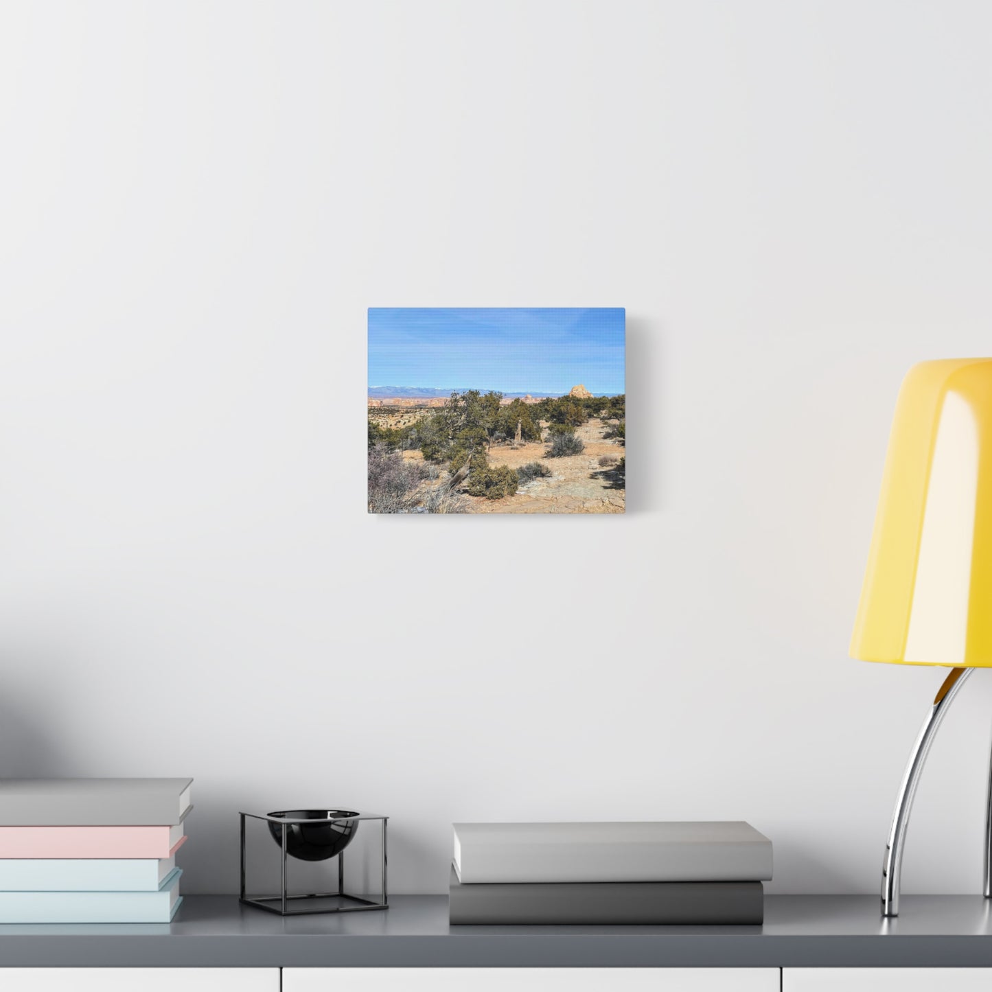 Desert Landscape Canvas Wall Art – 1.25" Matte Stretched Decor for Nature Lovers