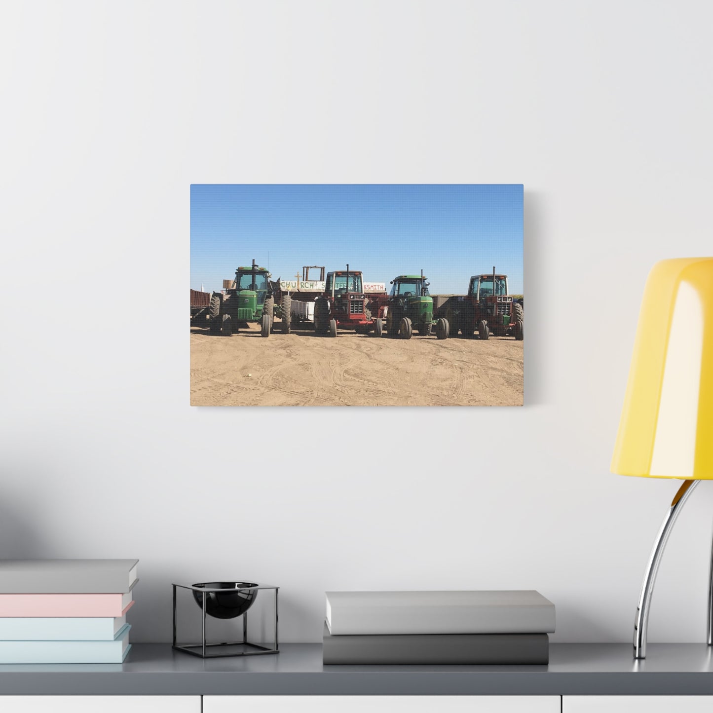Farming Tractors Canvas Art - Stretched Matte Wall Decor