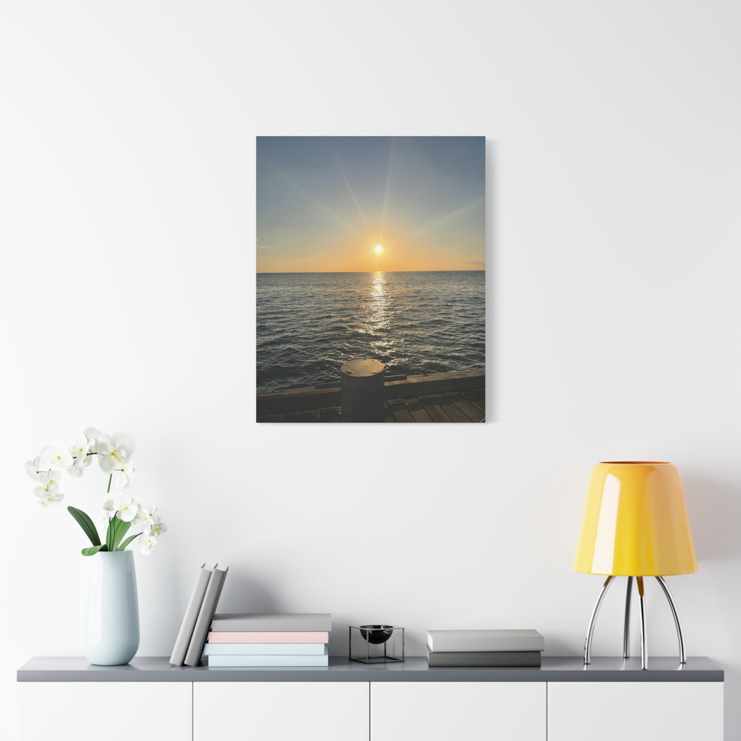 Serene Sunset Canvas Wall Art