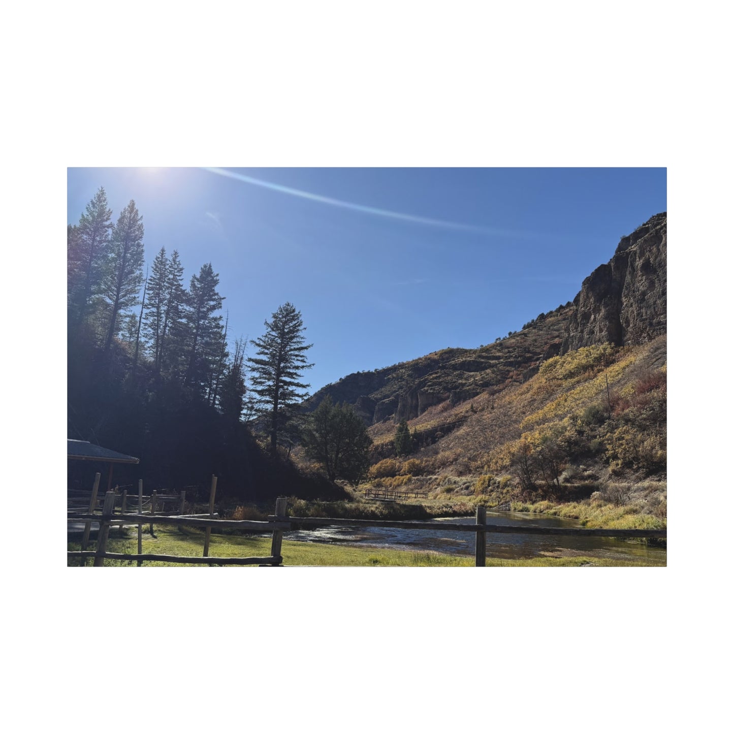 Scenic Nature Canvas Print - Relaxing Landscape Wall Art