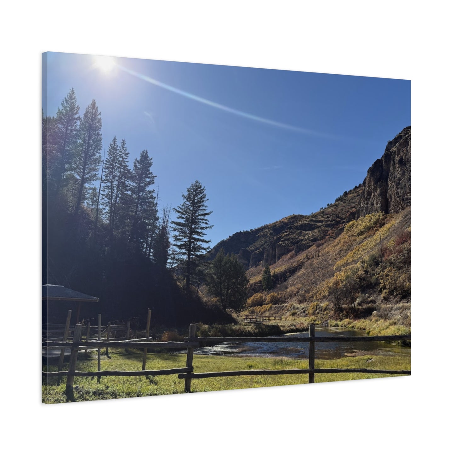 Scenic Nature Canvas Print - Relaxing Landscape Wall Art