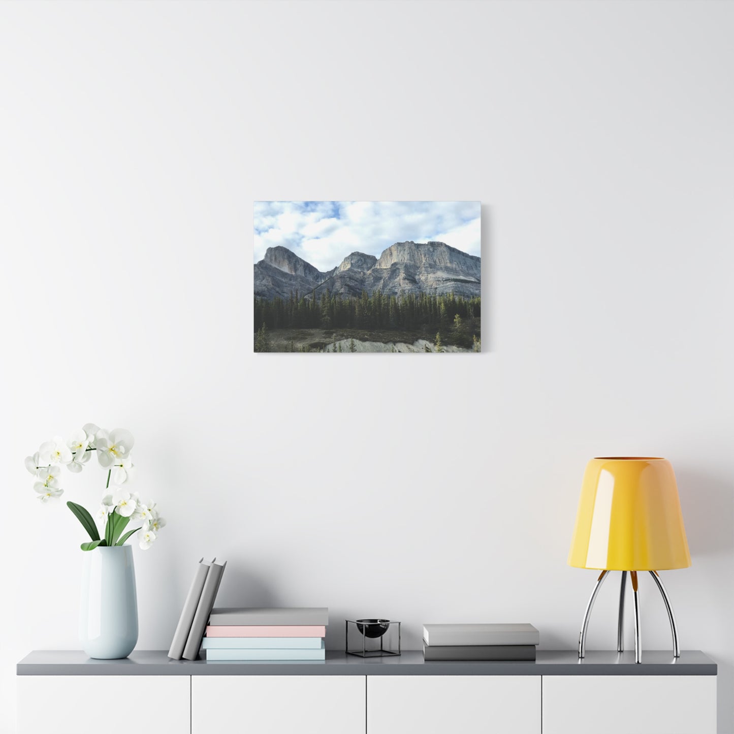 Mountain Landscape Canvas Wall Art