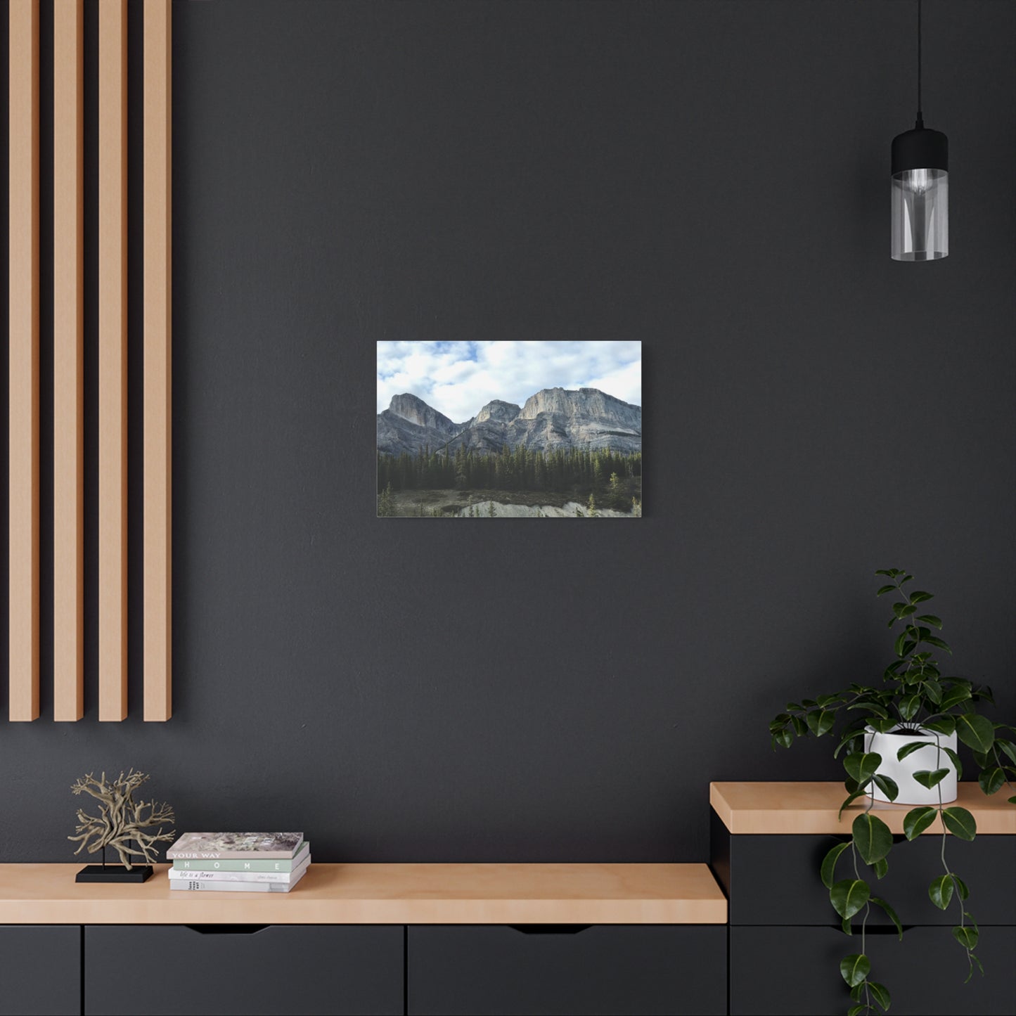Mountain Landscape Canvas Wall Art