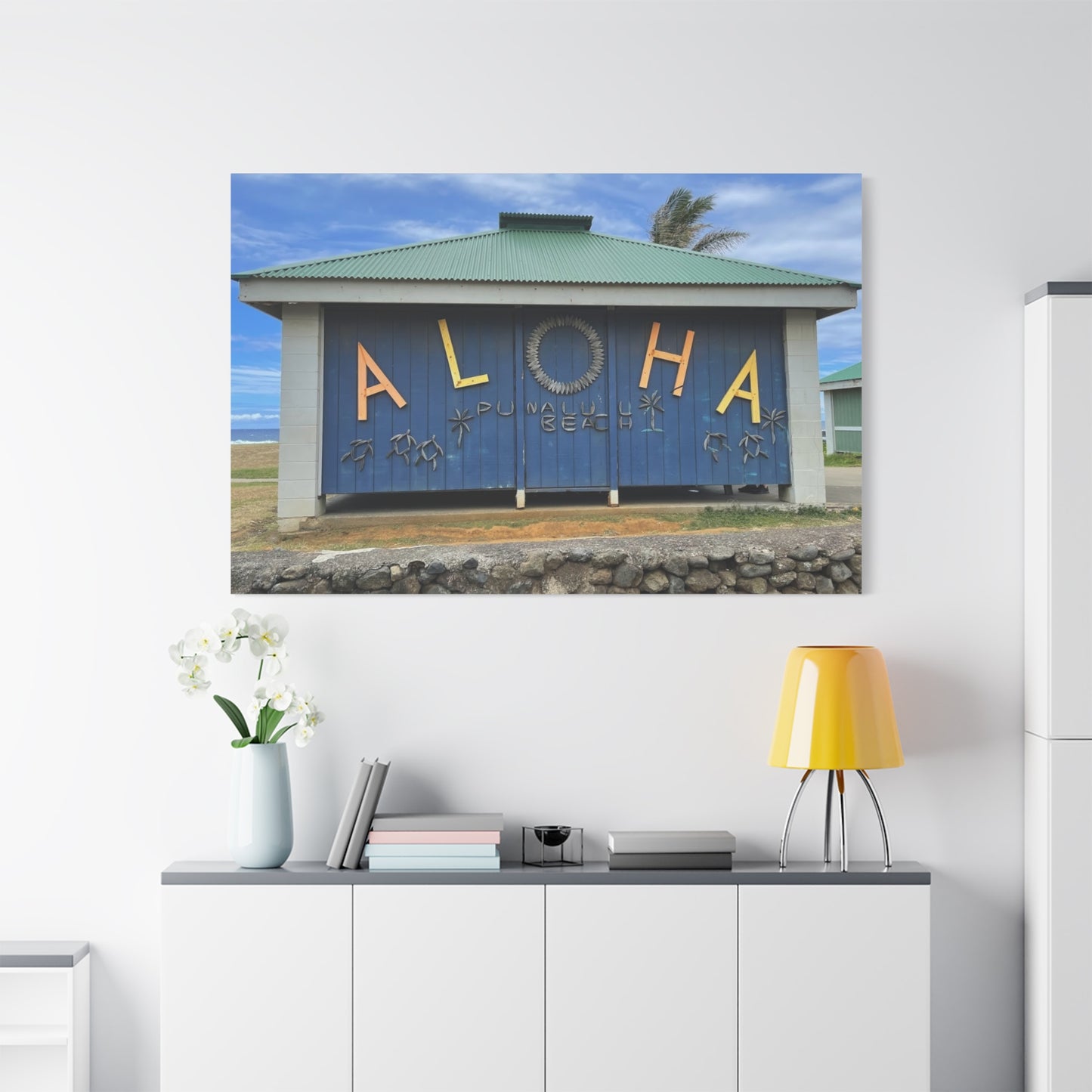 Aloha Beach Gallery Canvas Art | Tropical Home Decor