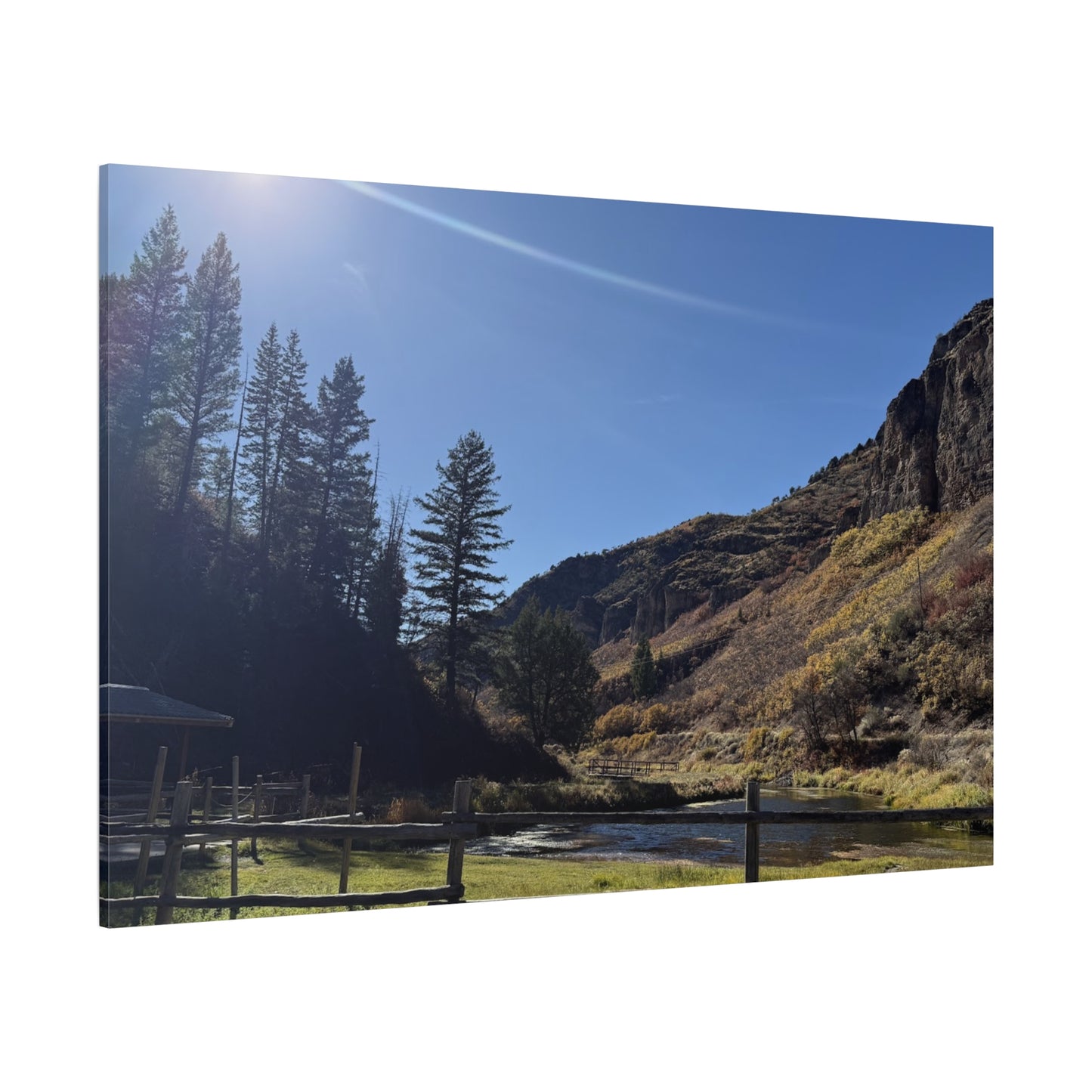 Scenic Nature Canvas Print - Relaxing Landscape Wall Art