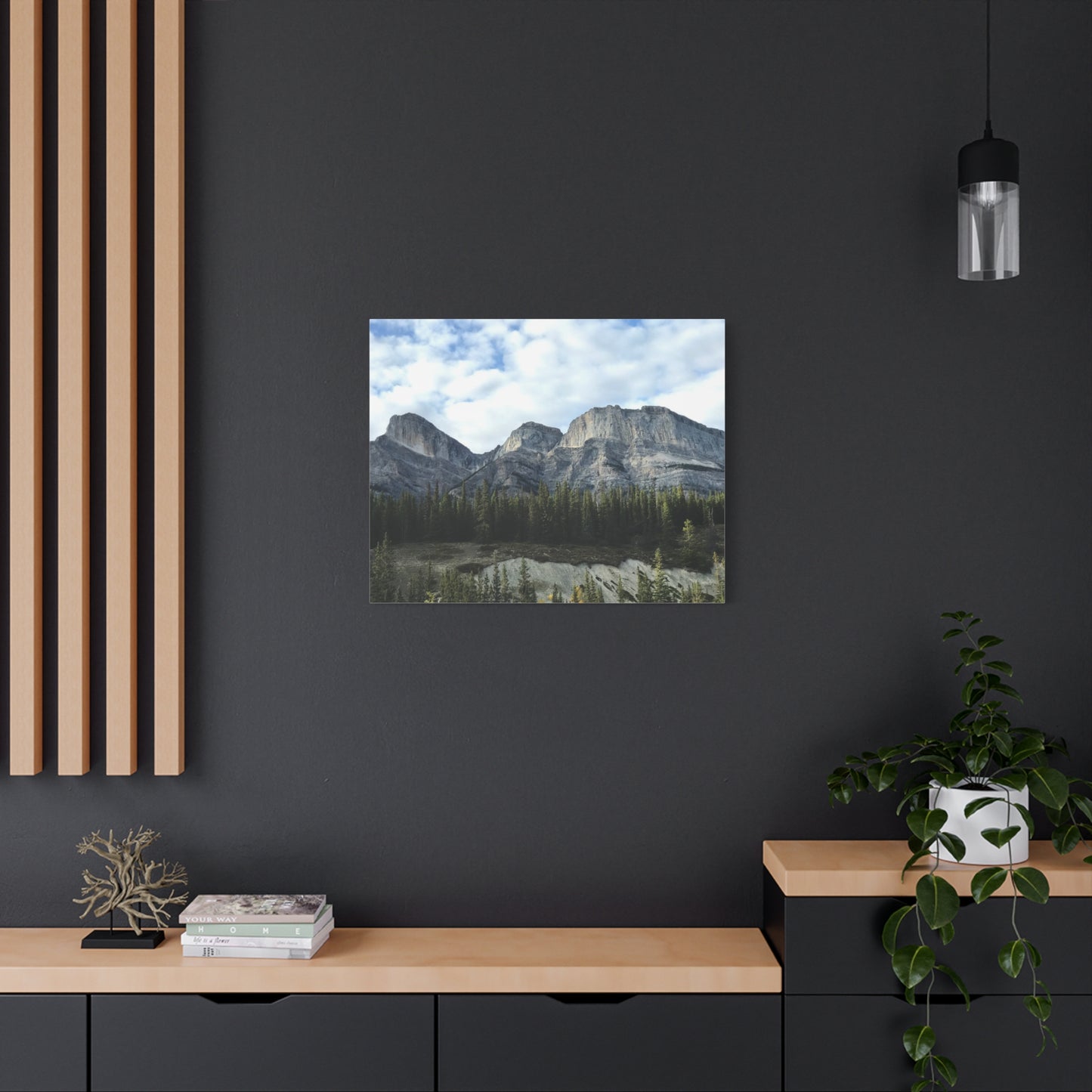 Mountain Landscape Canvas Wall Art