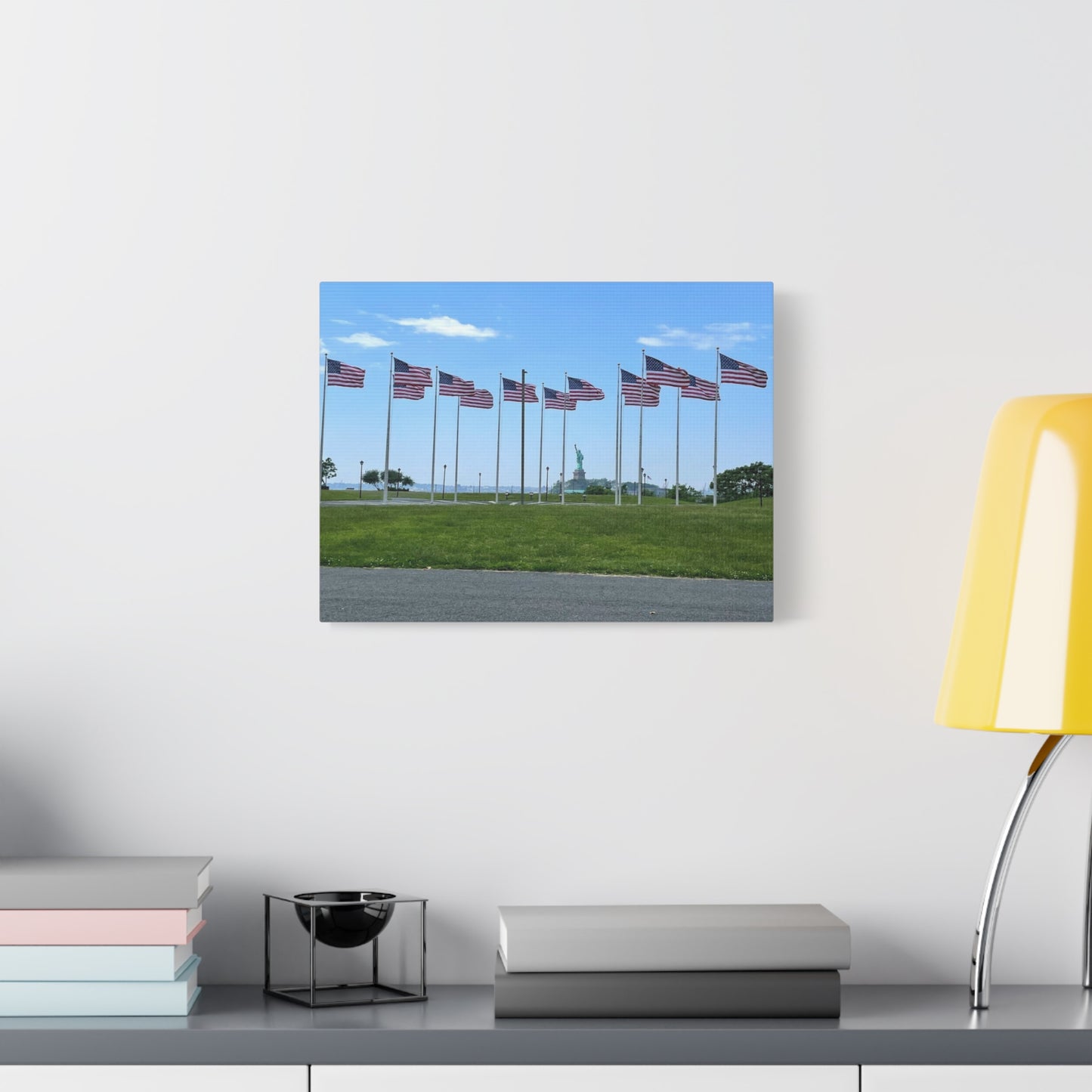 Statue of Liberty Canvas Wall Art - Patriotic Decor