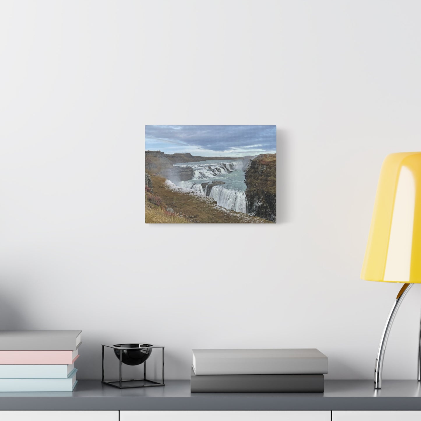 Serene Waterfall Canvas Wall Art - Tranquil Nature Decor