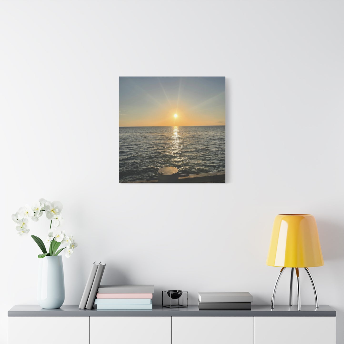 Serene Sunset Canvas Wall Art
