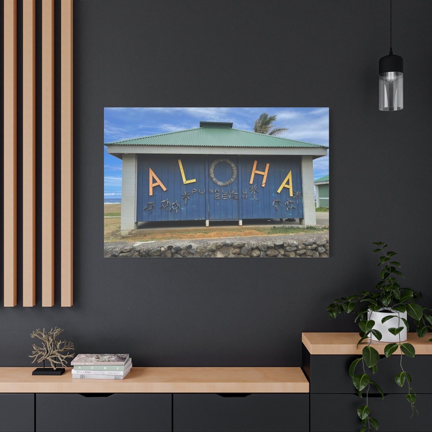 Aloha Beach Gallery Canvas Art | Tropical Home Decor