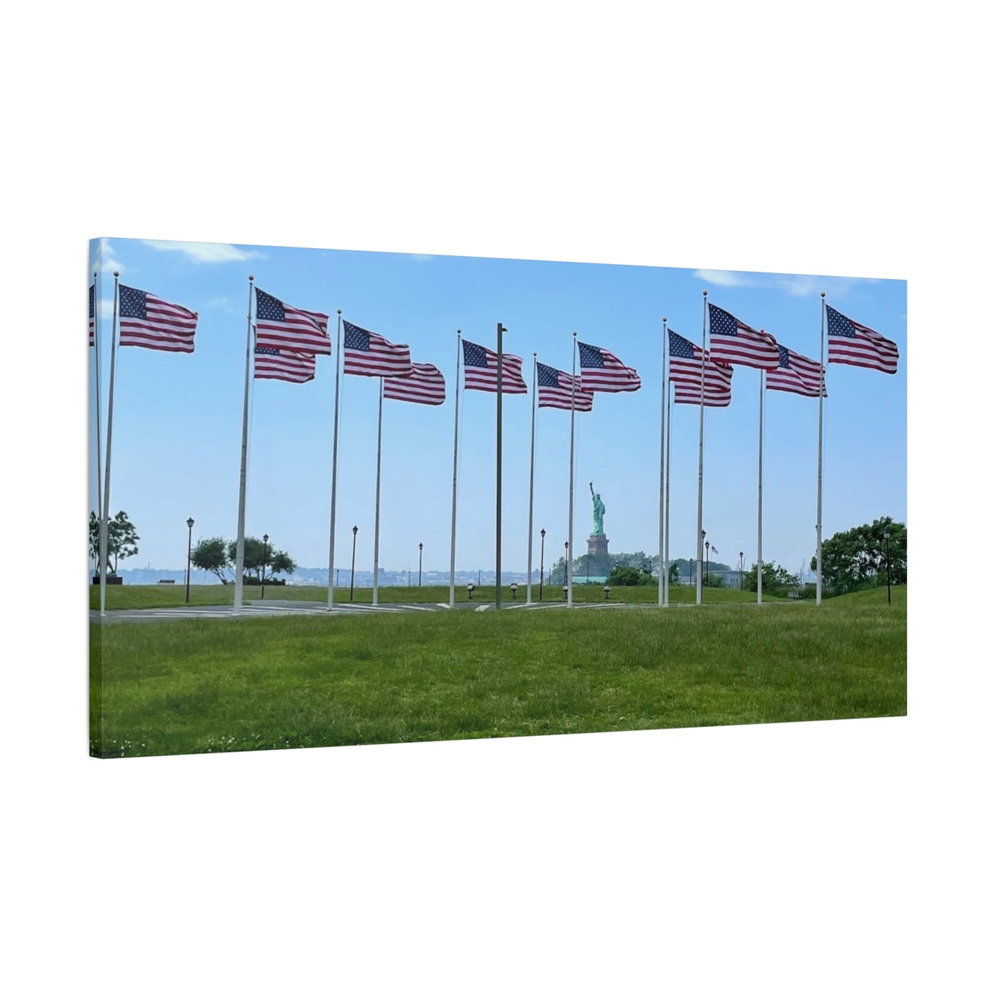 Statue of Liberty Canvas Wall Art - Patriotic Decor