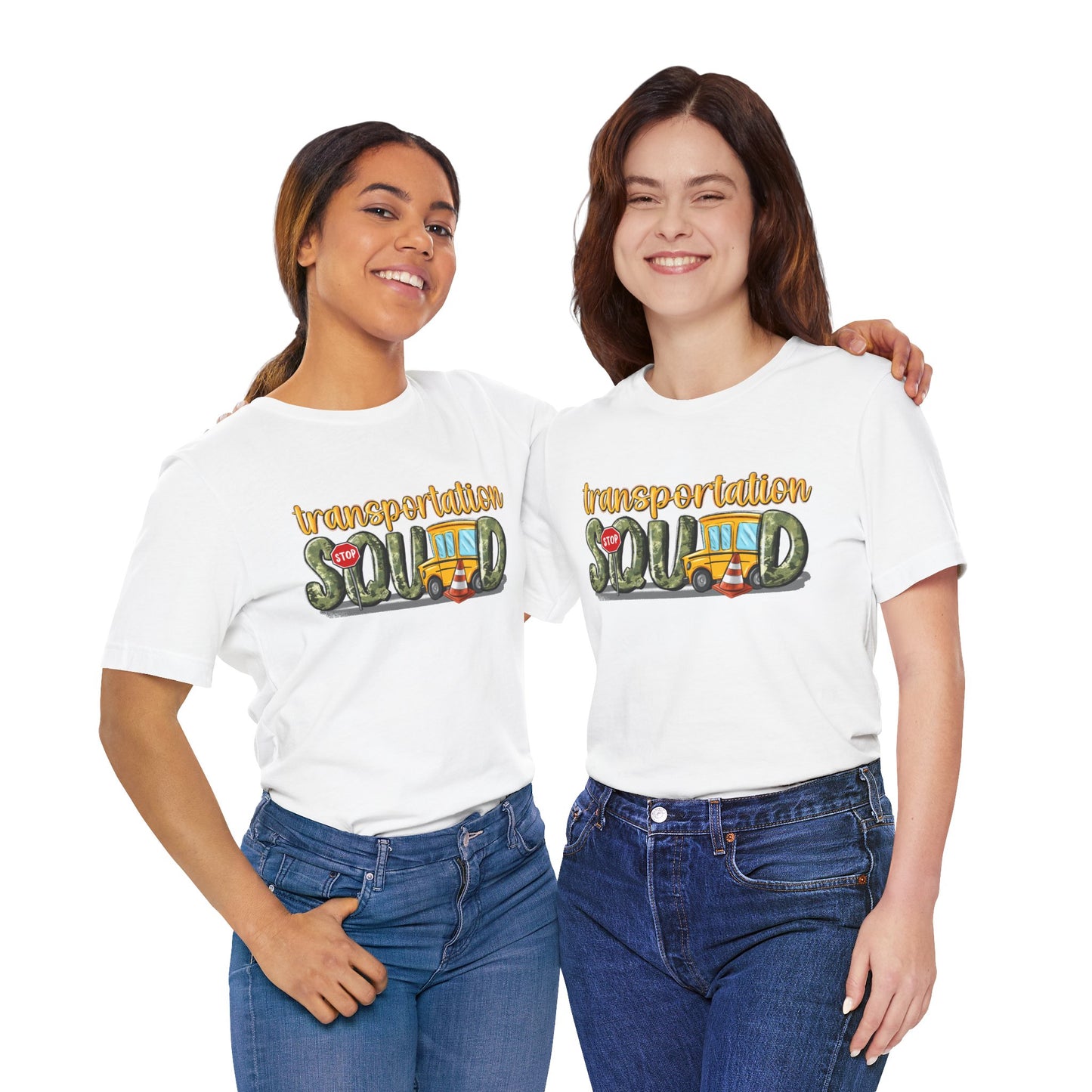 Funny Transportation Squad Unisex Jersey Tee