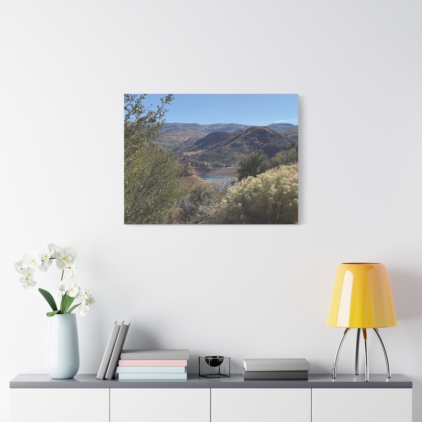 Serene Landscape Canvas Wall Art - Tranquil Nature Scene for Home Decor