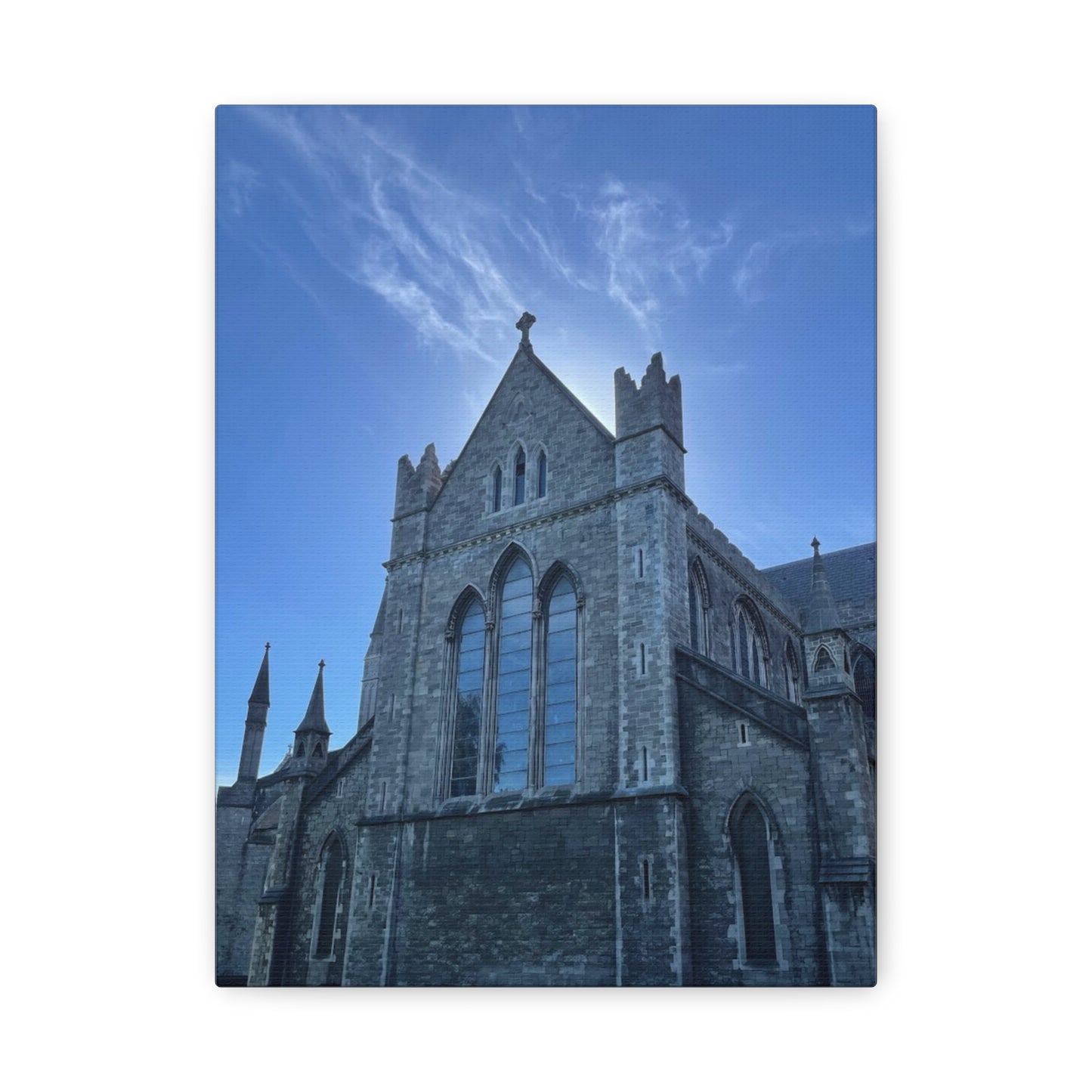 Stunning Matte Canvas Art Print, Gothic Architecture, Home Décor, Wall Art, Religious Decor, Gift for Art Lovers