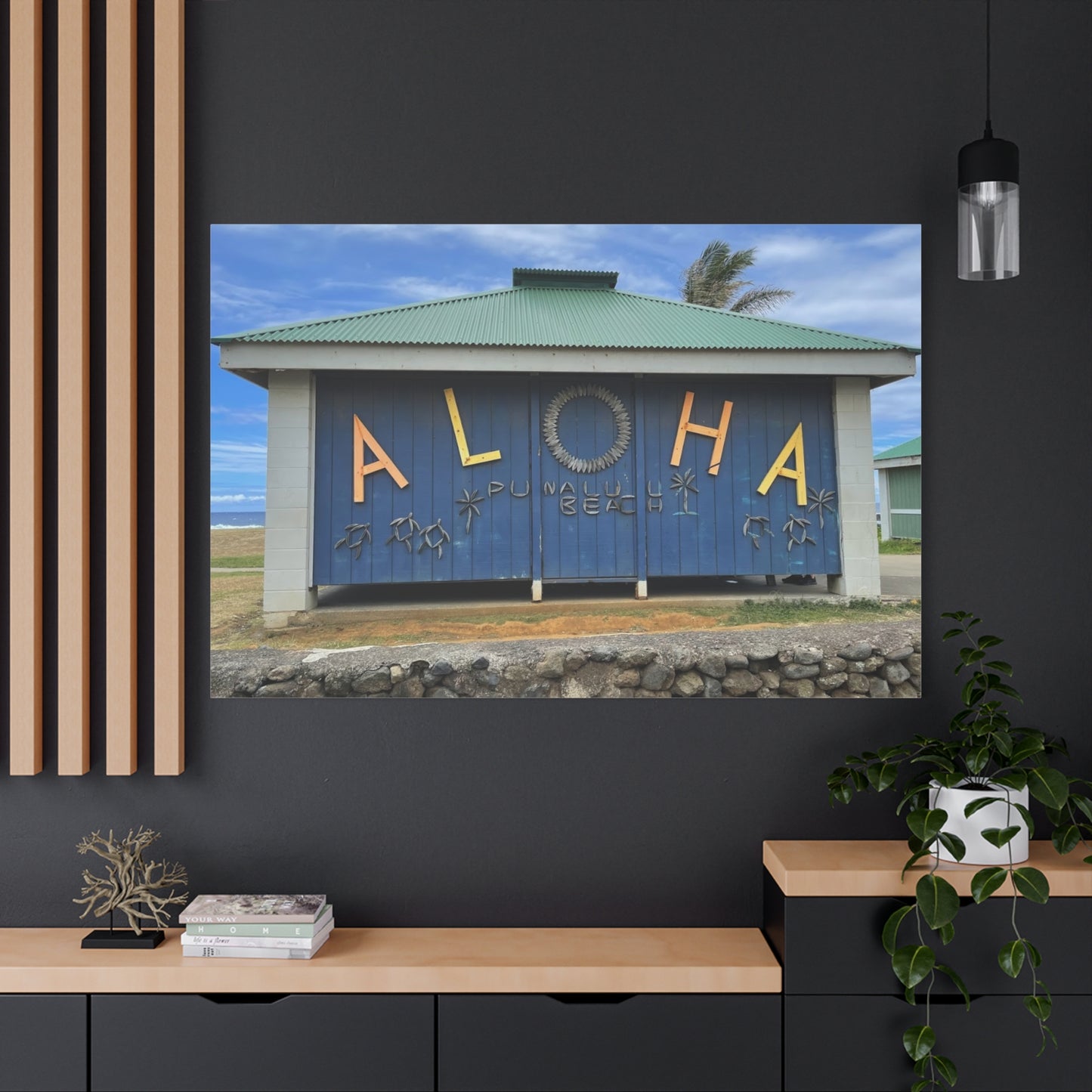 Aloha Beach Gallery Canvas Art | Tropical Home Decor