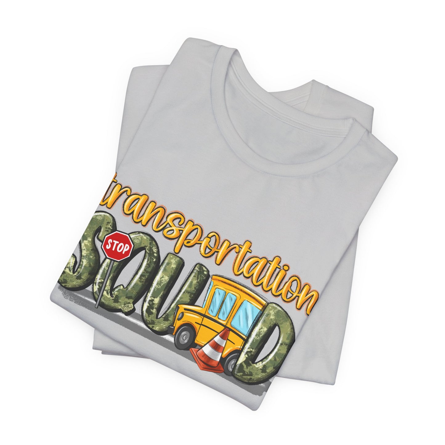 Funny Transportation Squad Unisex Jersey Tee