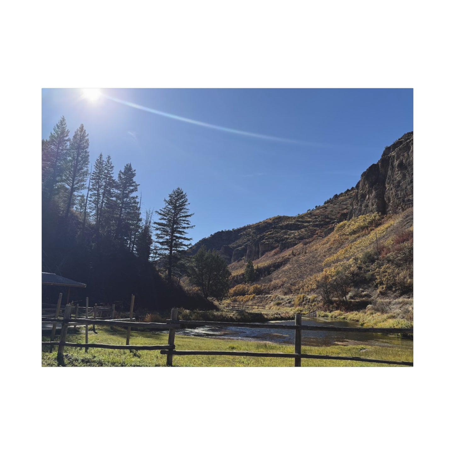 Scenic Nature Canvas Print - Relaxing Landscape Wall Art