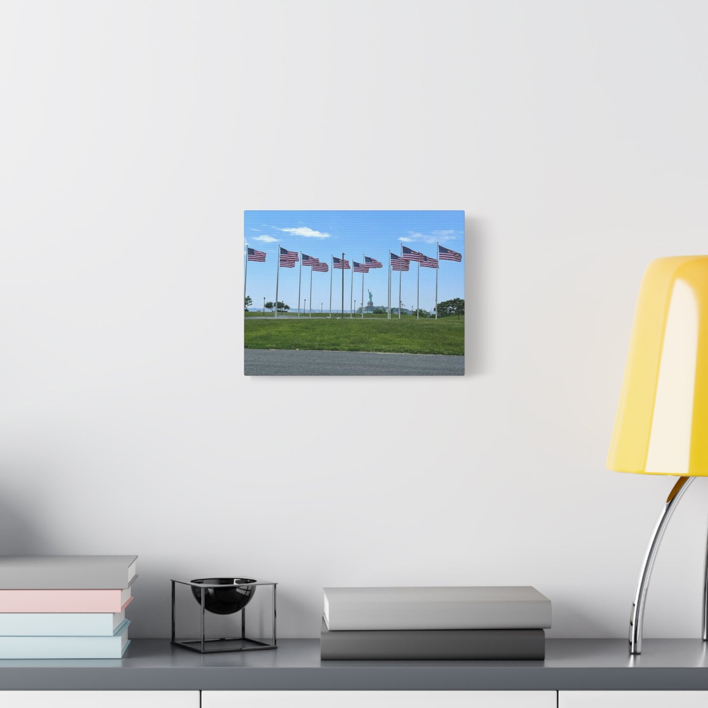 Statue of Liberty Canvas Wall Art - Patriotic Decor