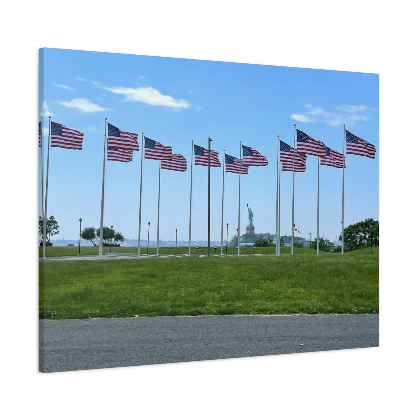 Statue of Liberty Canvas Wall Art - Patriotic Decor