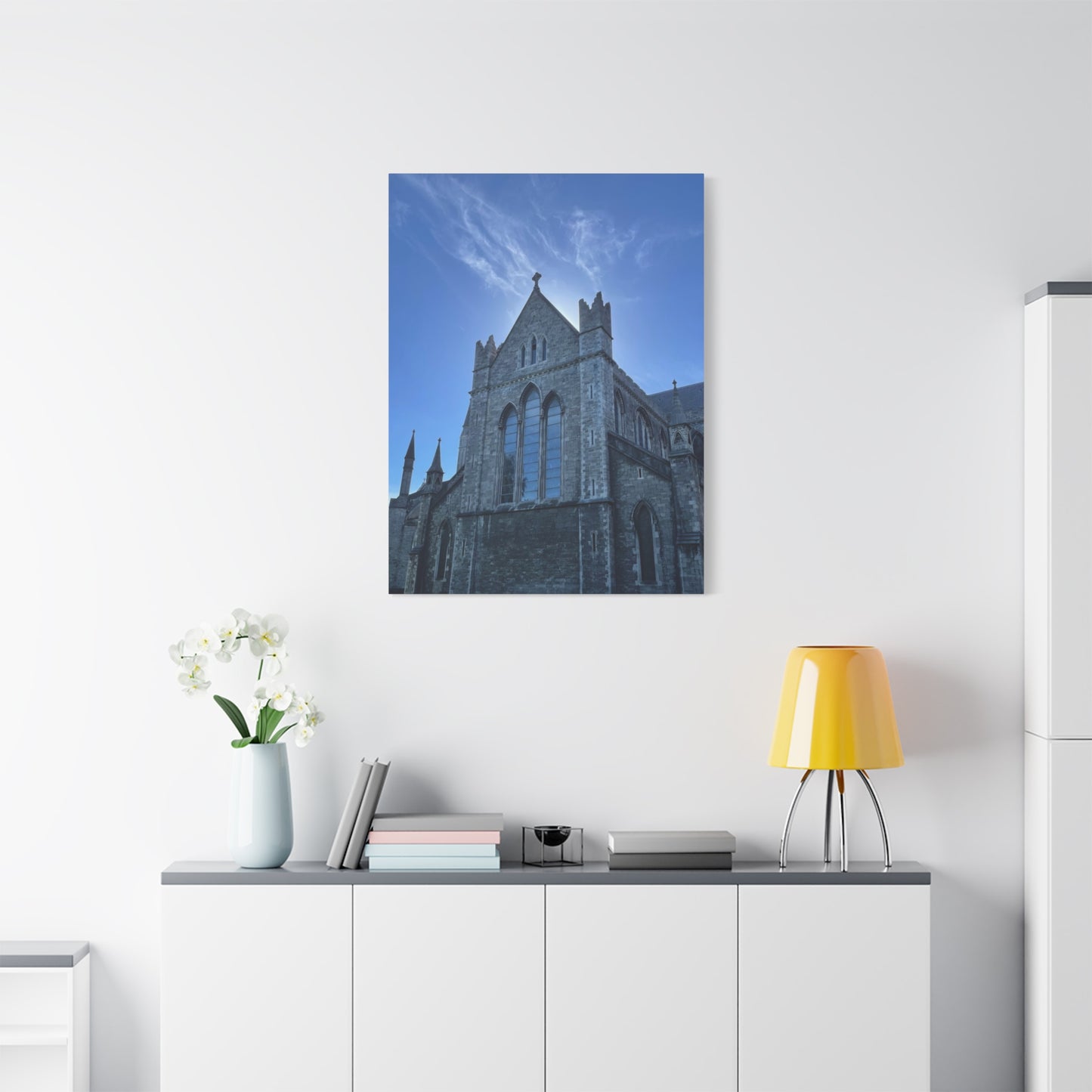 Stunning Matte Canvas Art Print, Gothic Architecture, Home Décor, Wall Art, Religious Decor, Gift for Art Lovers