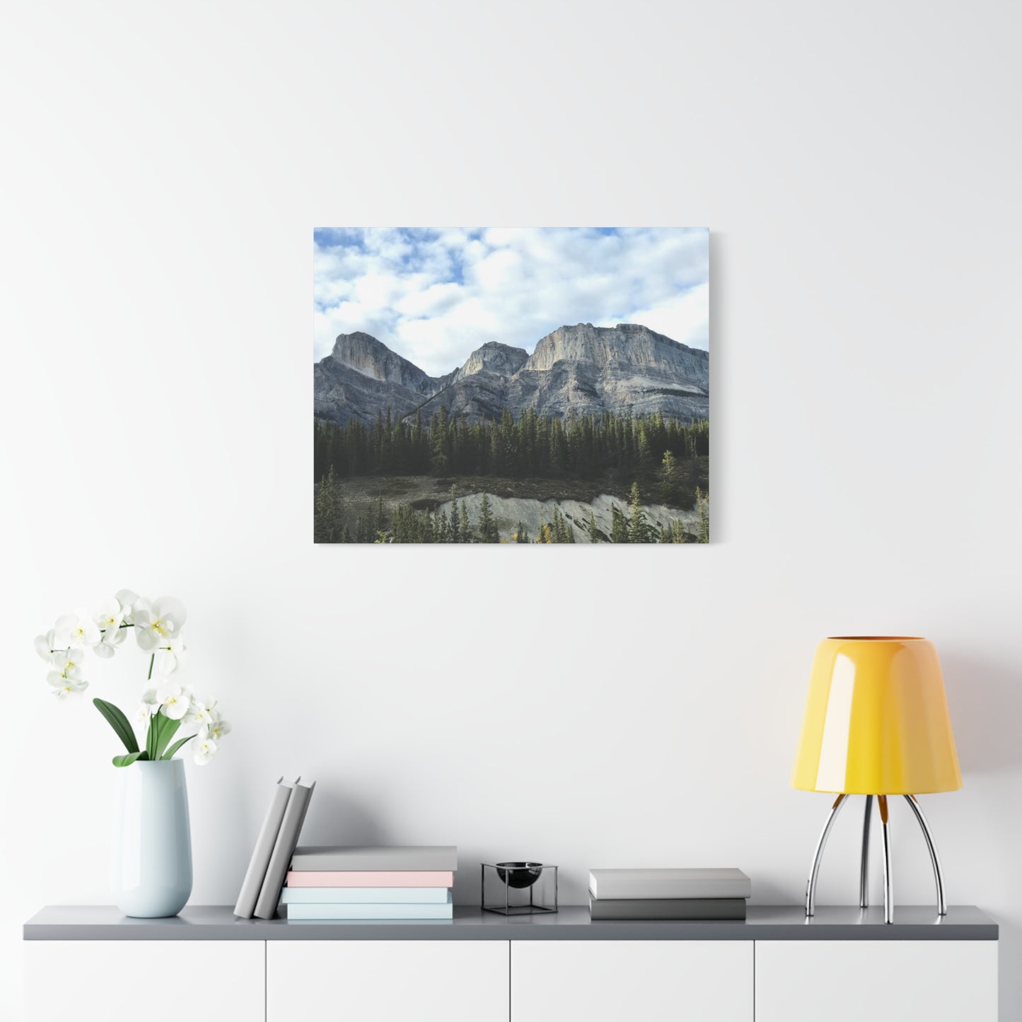 Mountain Landscape Canvas Wall Art