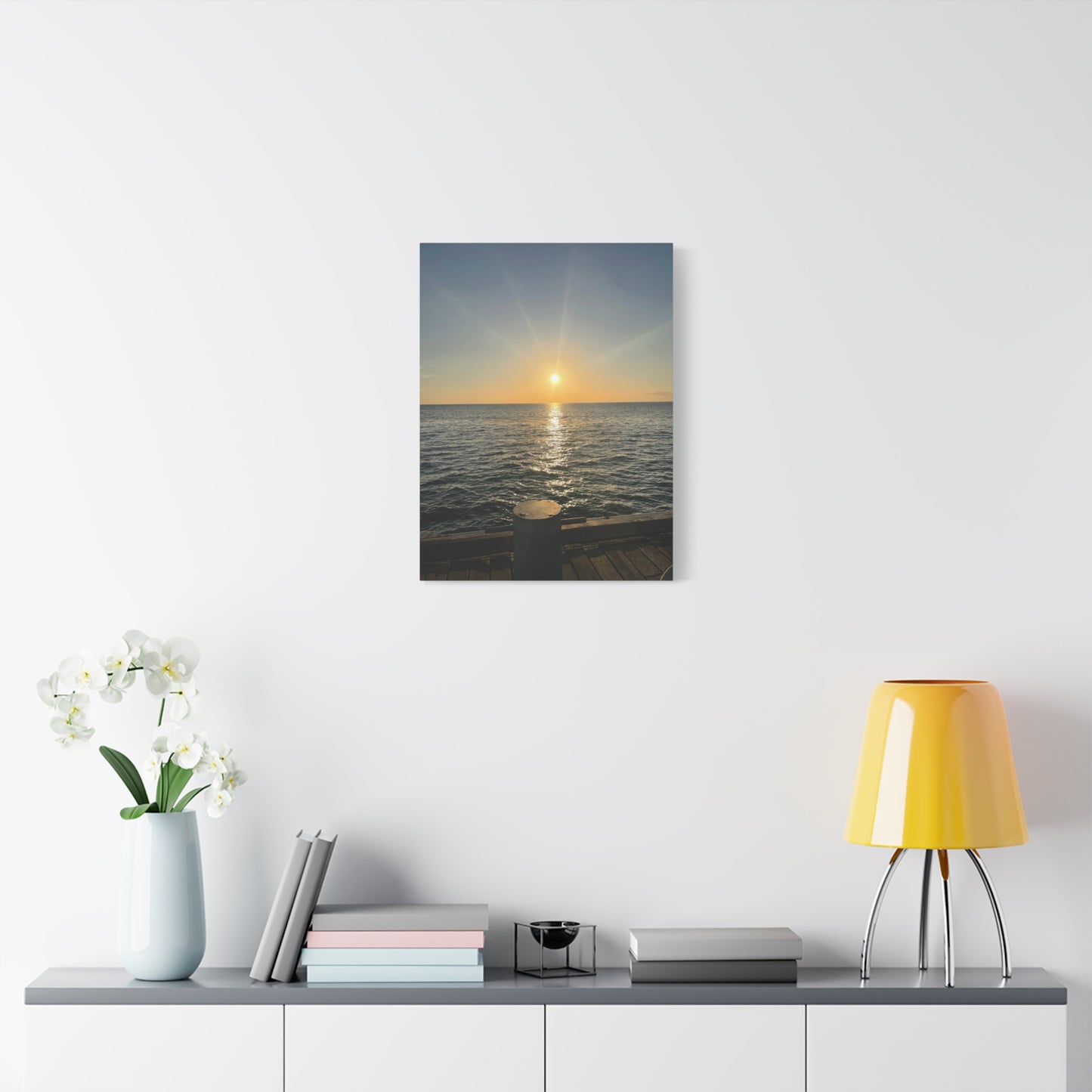 Serene Sunset Canvas Wall Art