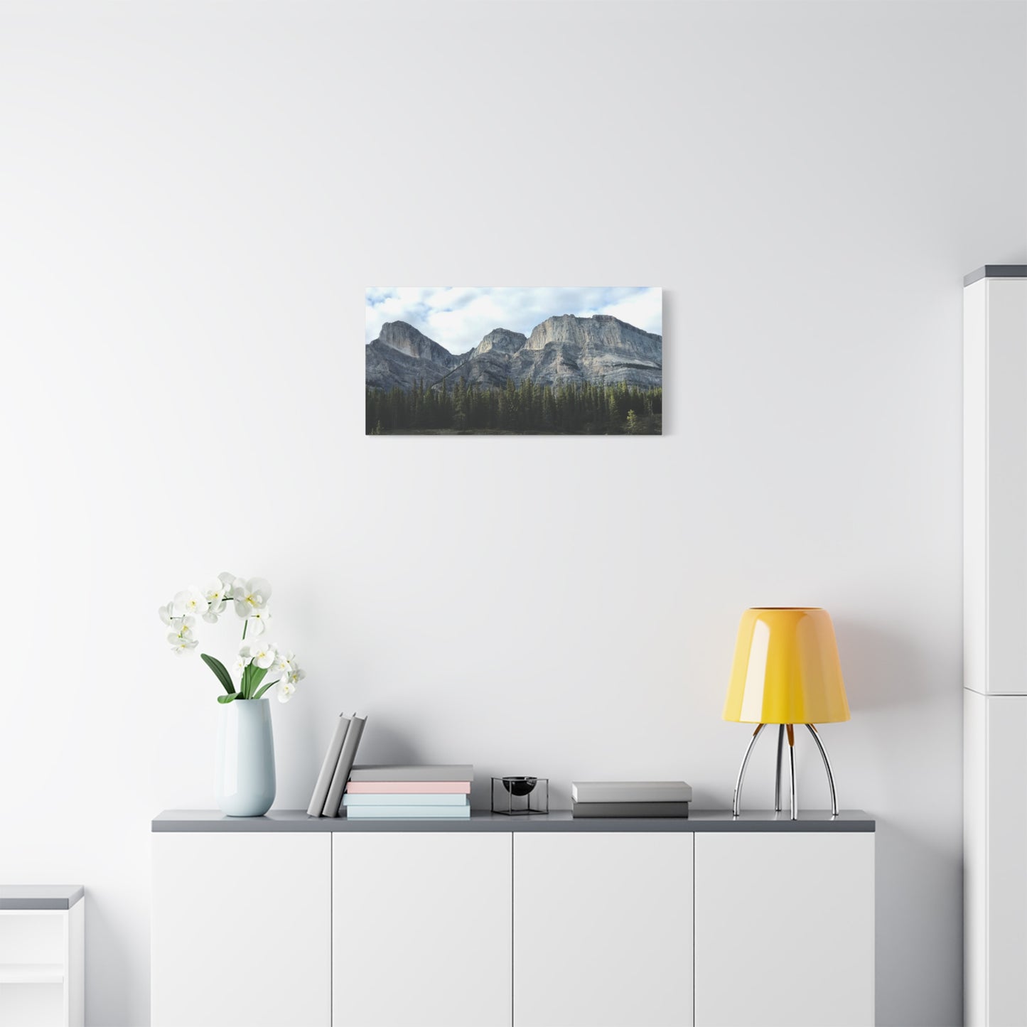 Mountain Landscape Canvas Wall Art