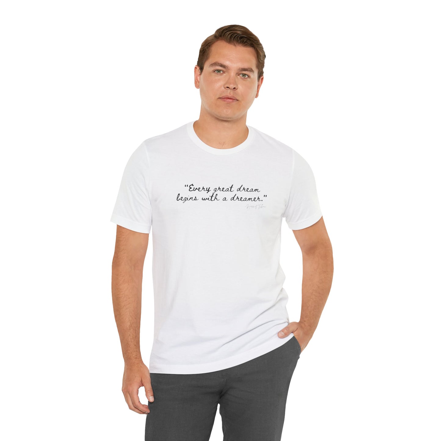 Inspirational Dreamer Tee - Unisex Jersey Short Sleeve T-Shirt