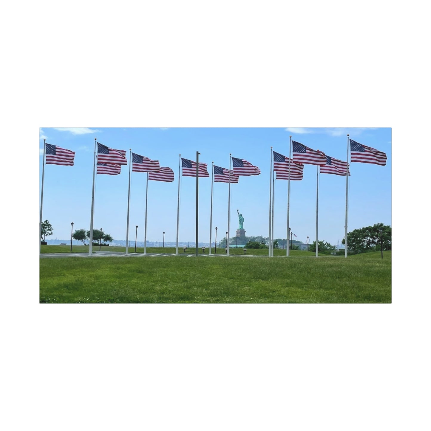 Statue of Liberty Canvas Wall Art - Patriotic Decor