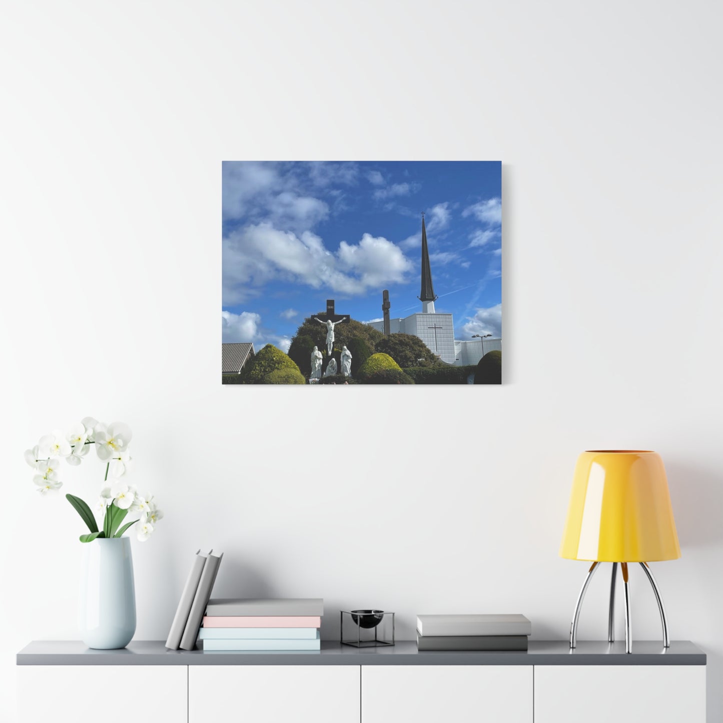 Religious Wall Art Canvas Print - Knock Shrine - Knock Ireland